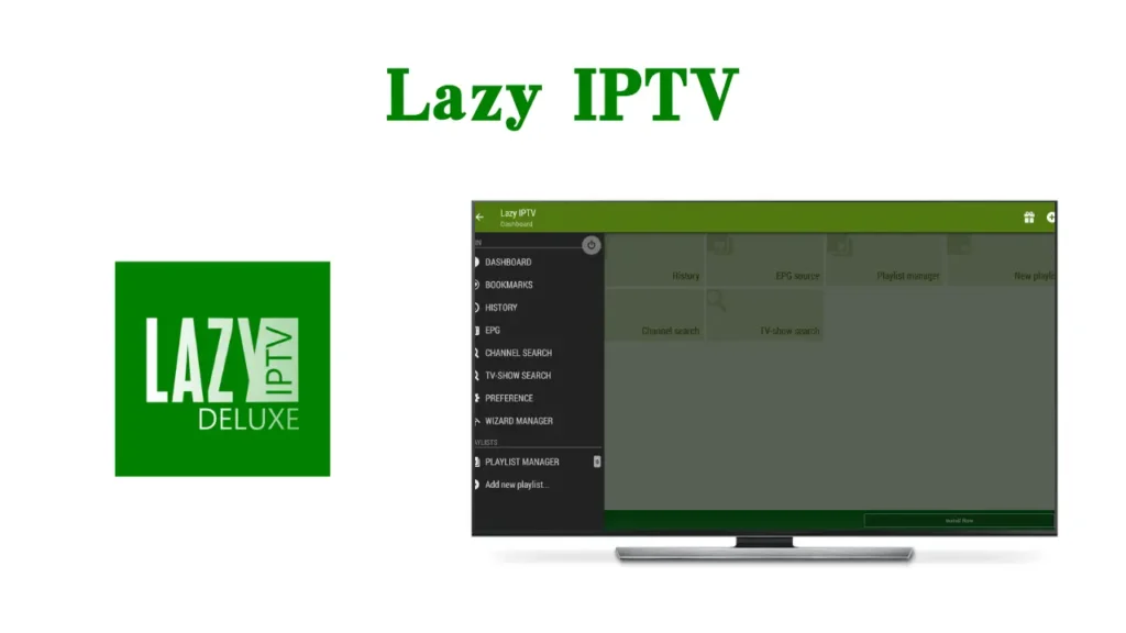 configurer lazy iptv player